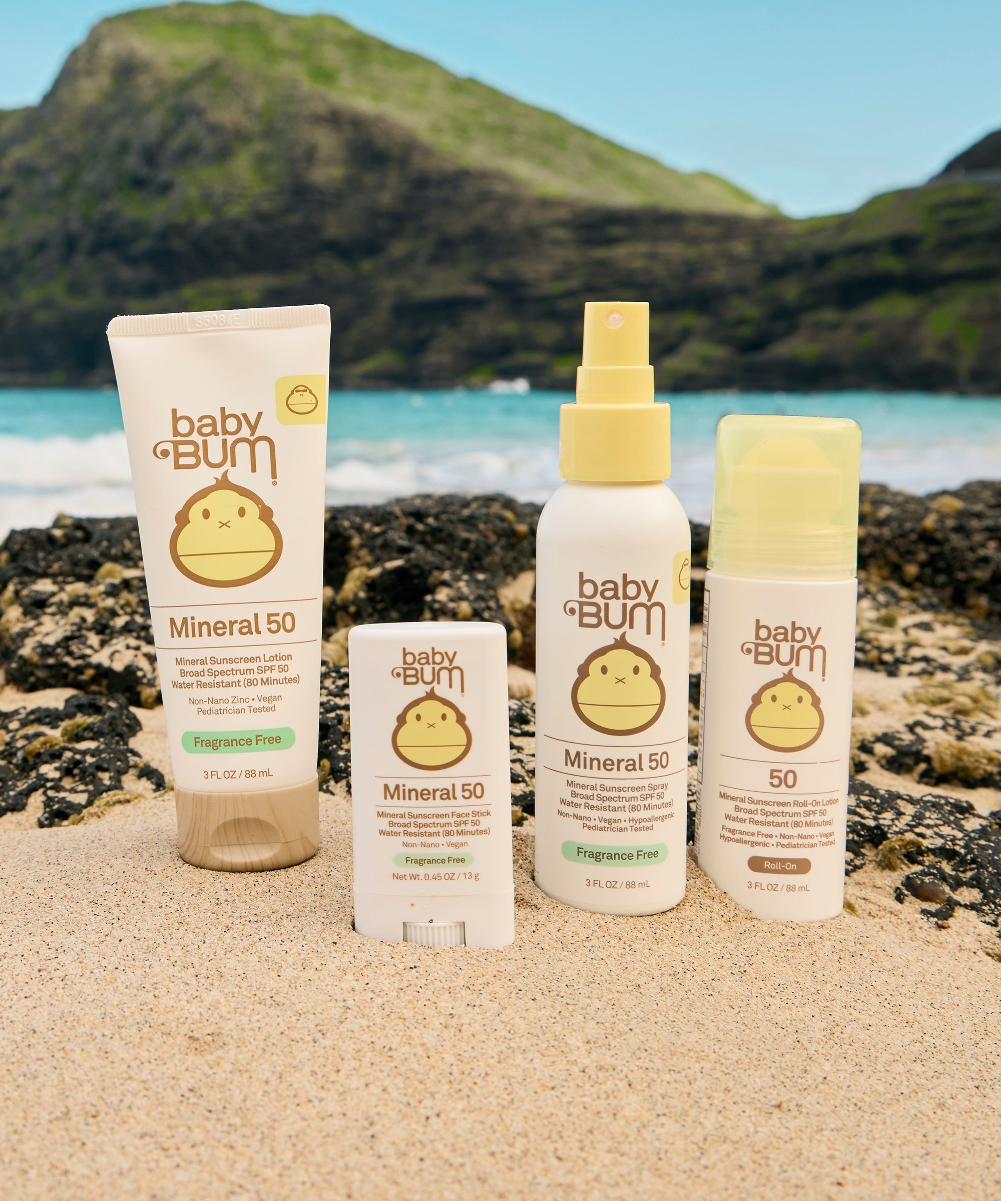 Baby Bum Mineral SPF 50 Roll-On Sunscreen